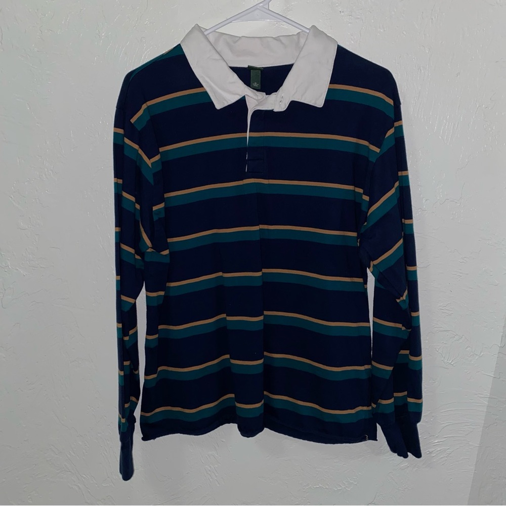 Long Sleeve Collared Shirt